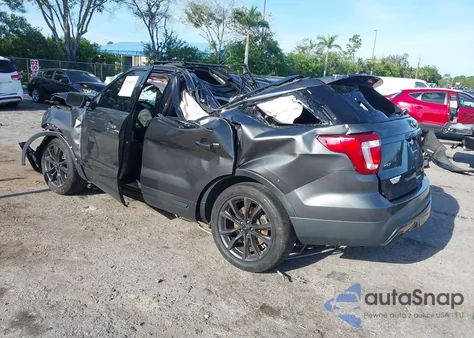 2017 Ford Explorer Xlt из США, поврежденный, VIN 1FM5K7D85HGC45173